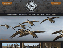 Tablet Screenshot of goosegrinders.com